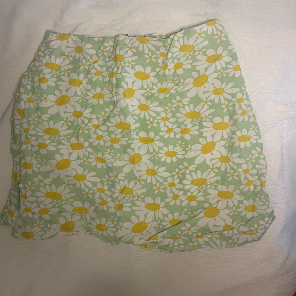 Flower Mini Skirt